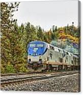 Amtrak 118 Canvas Print
