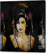 Amy Jade Winehouse Canvas Print