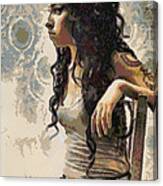 Amy Winehouse Canvas Print