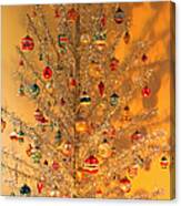 An Old Fashioned Christmas - Aluminum Tree Canvas Print