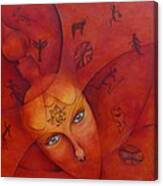 Ancestral Mask-sold Canvas Print