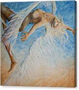 Angel Blu Drifter Canvas Print