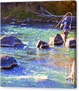 Animas River Fly Fishing Canvas Print