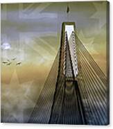 Anzac Bridge Canvas Print
