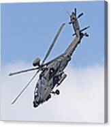 Apache Attack Helicopter Canvas Print