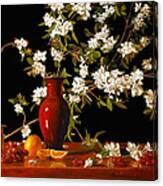 Apple Blossum Time Canvas Print