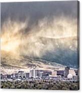 April Showers Over Reno Canvas Print