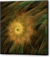 Arachne's Ammonite Canvas Print