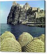 Aragonese Castle On Ischia Canvas Print