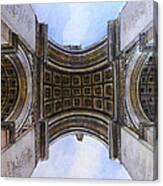 Arc De Triomphe Canvas Print