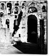 Arches Of El Jem's Coloseum Canvas Print