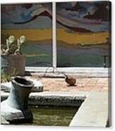 Arcosanti Still Life Canvas Print