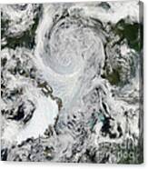 Arctic Summer Storm 2012 Canvas Print