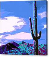 Arizona Blue Canvas Print