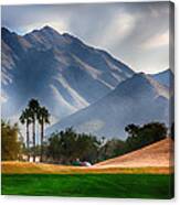 Arizona Sunrise Golfing Canvas Print