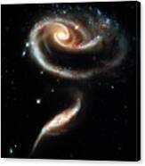 Arp 273 Interacting Galaxies Canvas Print