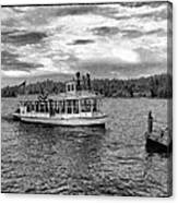 Arrowhead Queen Paddlewheel Boat Canvas Print