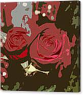 Artistic Roses Canvas Print