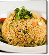 Asian Fried Rice Canvas Print