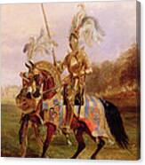At Eglinton, Lord Of The Tournament Canvas Print