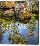 At The River Canvas Print