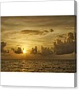 Atlantic Ocean Sunrise Canvas Print