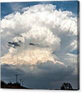 Atomic Cumulus Canvas Print