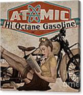 Atomic Gasoline Canvas Print