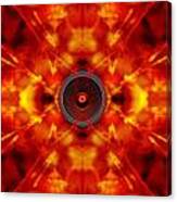 Audio Kaleidoscope Canvas Print