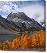 Autumn Colors In The Eastern Sierra's Lundy Canyon Canvas Print
