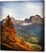 Autumn In South Tyrol.
Catinaccio - Canvas Print