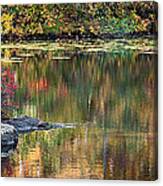 Autumn Lake Canvas Print