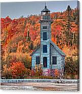Autumn Lighthouse Canvas Print