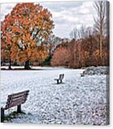Autumn Meet Winter Canvas Print Autumn Meet Winter Canvas Print