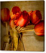 Autumn Tulips Canvas Print