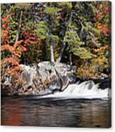Autumn Waterfall Canvas Print