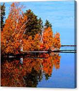 Autumnal Reflections Canvas Print