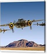 B-25 Mitchell Bomber Canvas Print