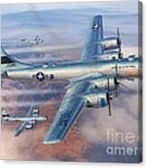B-29s Over Korea Canvas Print