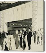 Backstage At The Ballet Russe Canvas Print