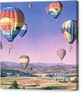 Balloons Over San Dieguito Canvas Print