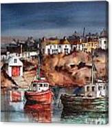 Ballycotton Harbour  East Cork Canvas Print