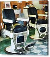 Barber - Corner Barber Shop Canvas Print