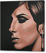 Barbra Streisand Canvas Print