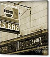 Barhopping At Jacks 2 Canvas Print