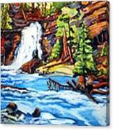 Baring Falls Canvas Print