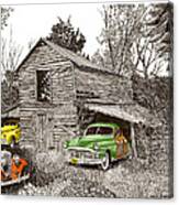 Barn Finds Canvas Print