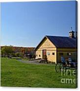 Barn In The Fall Canvas Print