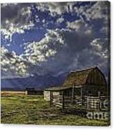Barn With A View Canvas Print