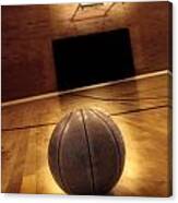 Basketball And Success Canvas Print